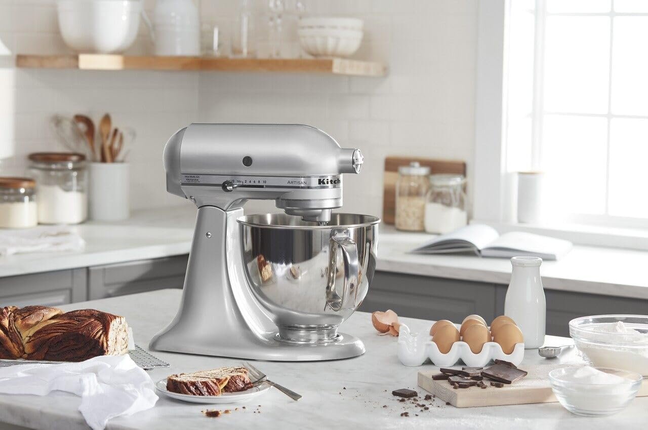 New Uesrs Sale --- Artisan Series 5 Quart Tilt Head Stand Mixer with Pouring Shield - Image 47