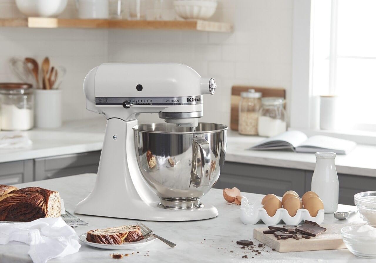 New Uesrs Sale --- Artisan Series 5 Quart Tilt Head Stand Mixer with Pouring Shield - Image 15