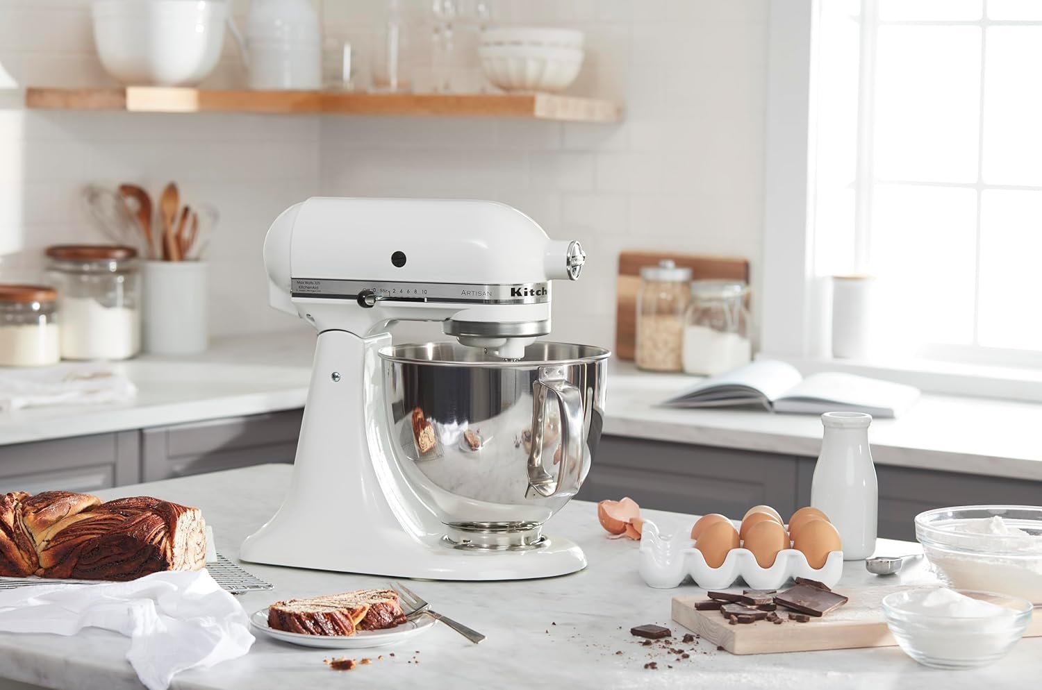 New Uesrs Sale --- Artisan Series 5 Quart Tilt Head Stand Mixer with Pouring Shield - Image 86