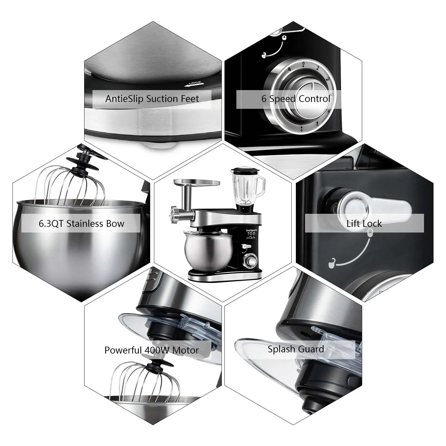 5-in-1 Multifunctional Vertical Mixer